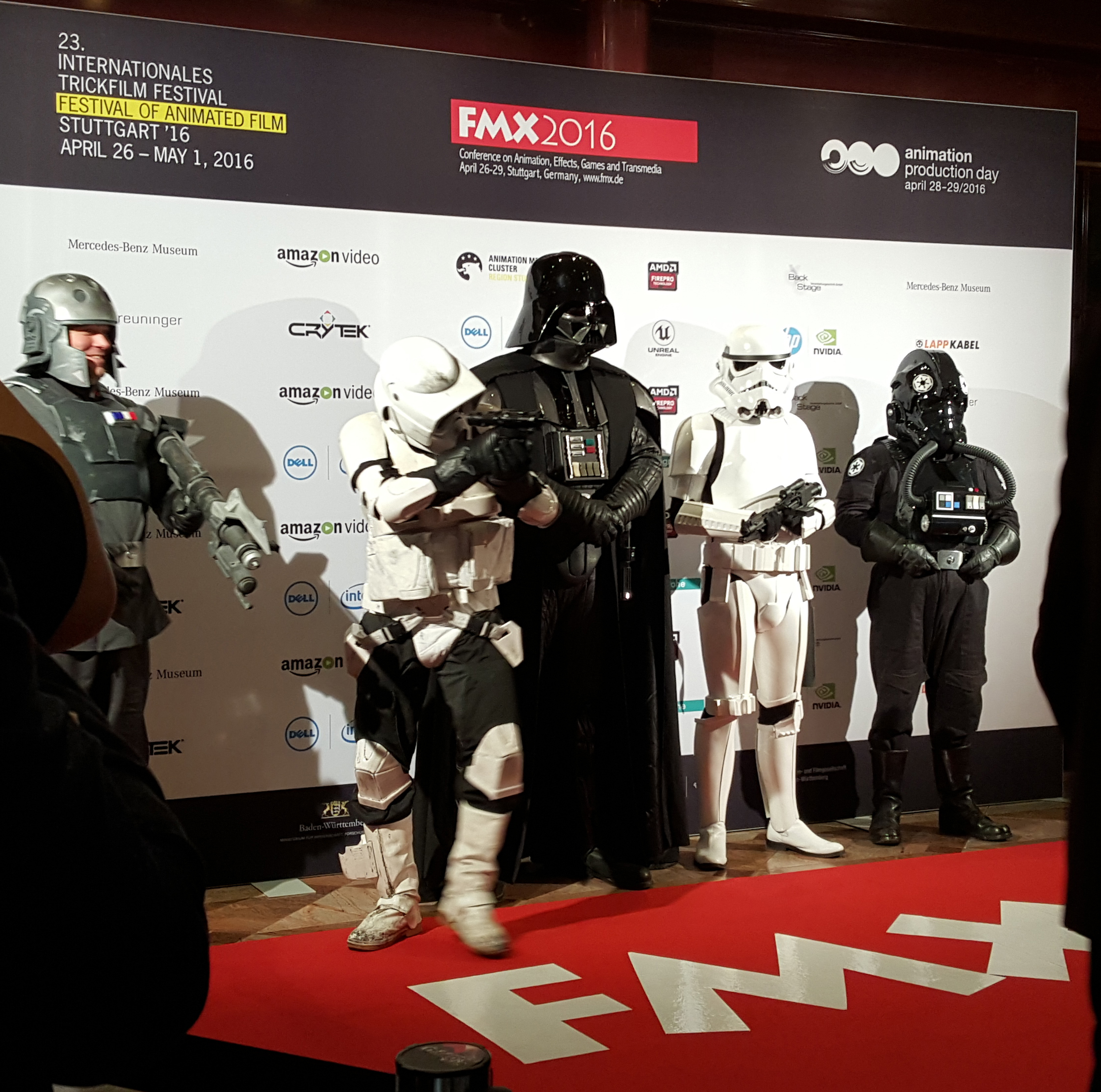 FMX Star Wars DWanimations bezoek FMX