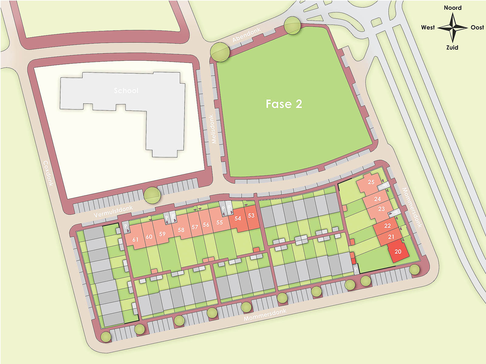 Locatie bepaling DWanimations gebiedsplattegrond