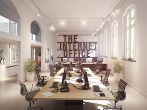 interieurvisualisatie kantoor DWanimations