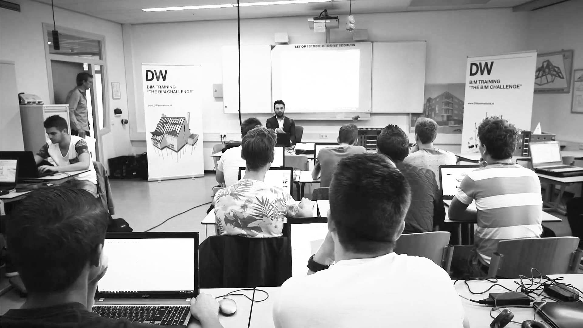 BIM challenge DWanimations Bouwend Nederland